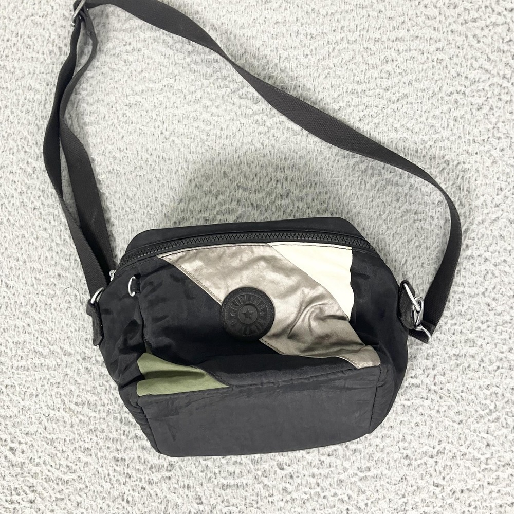 Kipling Lunch Bag Kids Black Nylon Abstract Insulated KI4305-L22 Live Light